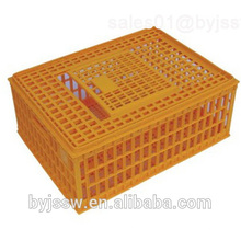 Cage de poulet en plastique pour le transport de poulet Cage de poulet en direct